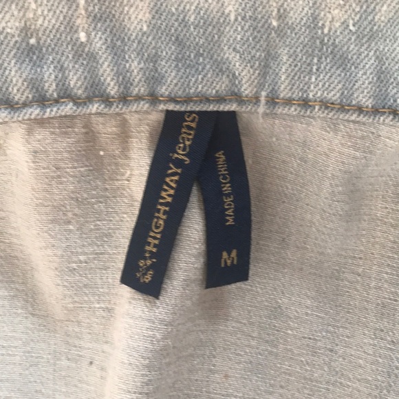 “Highway jeans” jean vest - Picture 3 of 4